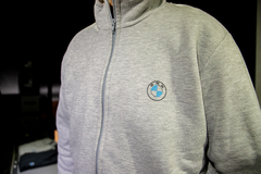 Campera Bmw Algodon Gris - comprar online