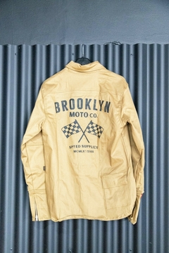 Camisa Shamrock Beige - tienda online
