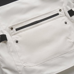 Campera Moto Fuel Rally 2 Blanca