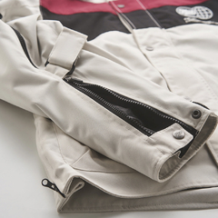 Campera Moto Fuel Rally 2 Blanca en internet