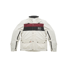 Campera Moto Fuel Rally 2 Blanca