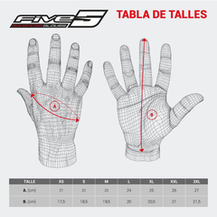 Guantes Moto Five Globe New - comprar online