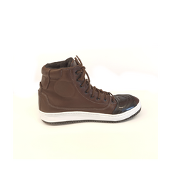Botas Zapatillas Protecciones Moto Cuero Marron City Rider en internet