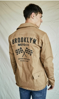 Camisa Shamrock Beige - Roshaus