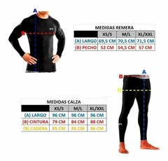 Kit Calza y Remera Frizada - Roshaus