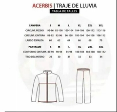 Traje De Lluvia Acerbis Ama - comprar online