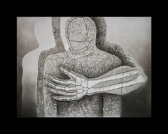 Serie "Vivencias" / 2011 / Monotipia / 90 x 80 cm.