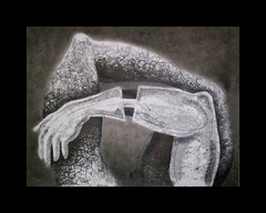 Serie "Vivencias" / 2011 / Monotipia / 90 x 80 cm.
