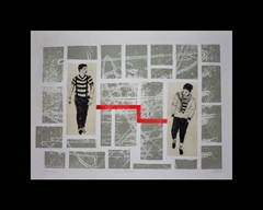 Serie "Muros Internos" / 2015 / Técnica mixta / 63 x 50 cm.