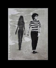 Serie "Muros Internos": Y Después / 2013 / Técnica mixta / 20 x 30 cm.