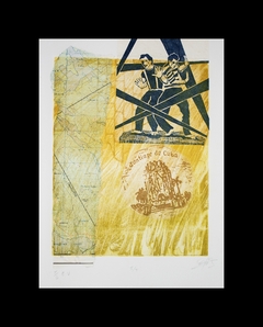Serie "Muros Internos" / 2014 / Técnica mixta / 20 x 30 cm.