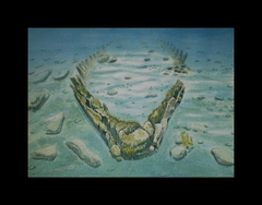 Pecio Scow I / 2021 / Acuarela / 32,5 x 22,5 cm.