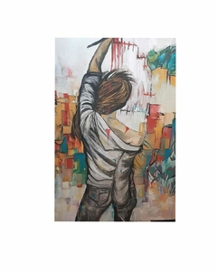 Latir / 2024 / Acrílico sobre lienzo / 100 x 120 cm.
