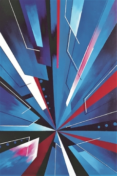 sin título 11 / acrílico sobre papel de acuarela / 52 x 75 cm