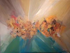 Serie Alquimia: Renacer /Acrílico sobre Lienzo / 120×90 cm