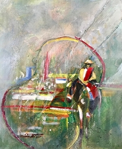 RITMO DE PAMPAS / Técnica Mixta/ 60x50 cm