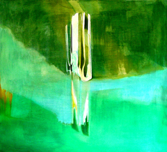 “KENOS OR THE EXPERIMENTAL SOUND OF NATURE”, 160 x 150 cms. $1300