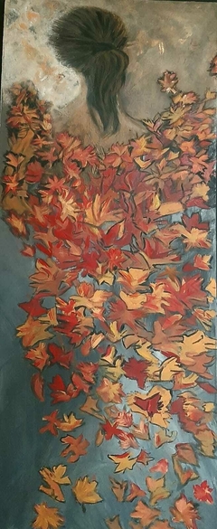 Transformación / 2023 / Acrílico sobre lienzo / 50 × 150 cm