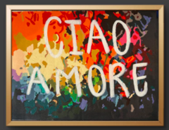 CIAO AMORE / Acrílico sobre lienzo / 50,5 x 40 cm. / $11.000 pesos mexicanos