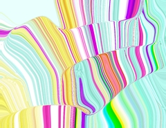 “Sand Dunes” De la serie My Crystal Mind / Digital Abstracto NFT 2020 / Valor 0.05 Etherium