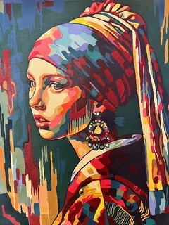 AMELIA / Acrílico sobre lienzo / 45 x 45 cm. / $12.000 pesos mexicanos
