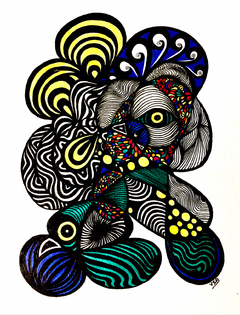 Papel de algodón, fine art, libre de ácidos, 300 grs. Reproducciones seriadas 1/10. Tamaños de: 40 x 60 cm USD 100 / 80 x 120 cm USD 200 / 100 x 140 cm USD 300