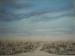 EL PAJONAL Óleo sobre lienzo. 70 x 80 cm