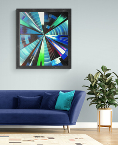 Sin título II / acrílico sobre tela / 90 x 100 cm - comprar online