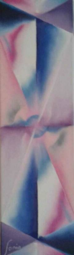 PINCELADAS DE AMOR Óleo sobre lienzo. 20 X 70 cm