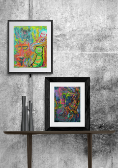 Mujer del árbol / Técnica Mixta / 30 x 43 cm / - comprar online