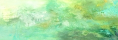 Verde / Dimensiones: 196 cm x 65 cm x 3.5cm / Acrílico sobre lienzo / USD 880