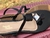 Rasteira Izabella Fashion Enfeite Abs Preto Cristal - Asapoks