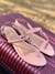 Rasteira Izabella Fashion Enfeite Abs Rosê Gold - comprar online