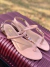 Rasteira Izabella Fashion Enfeite Abs Rosê Gold - comprar online