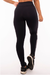 Calça Legging Poliamida Preta Listras detalhes com Brilho,Preto - comprar online