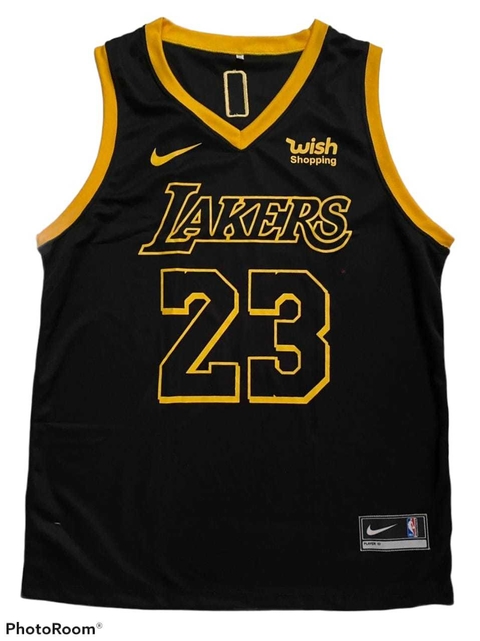 Regata NBA Lakers Preta