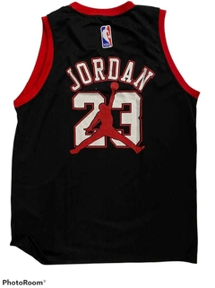 Regata NBA Bulls Preta - comprar online