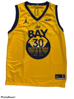 Regata NBA Golden State Amarela
