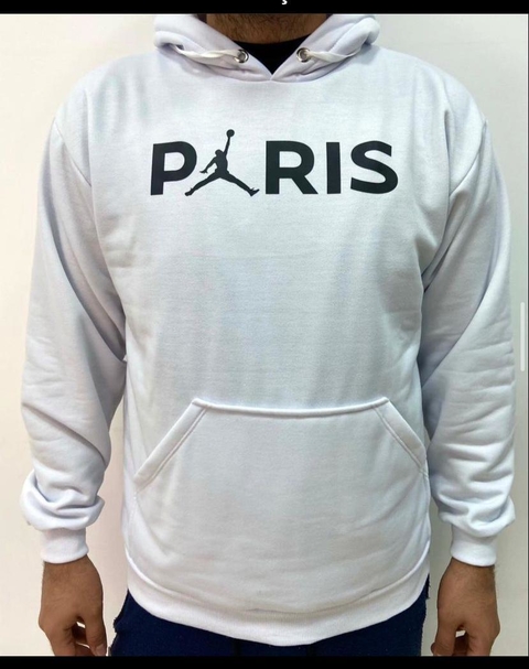 Moletom Paris Saint Germain Branco