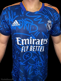 Camisa Real Madrid Azul 21/22