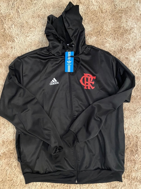 Jaqueta Corta Vento Flamengo Preta