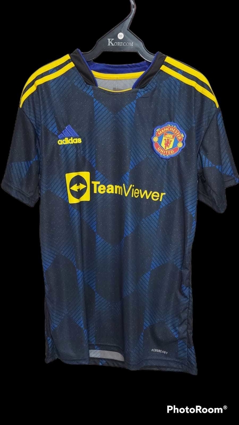 Camisa Manchester United Cr7 Azul