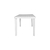 Mesa Rectangular Garden Life 120 cm Bali Blanca