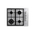 Anafe Drean Multigas 4 horn. Enc. Elec. a Mano