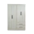 Ropero Placard Máximo 4 Puertas Fortaleza Marfil