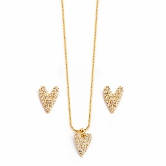 Conjunto mini coração.