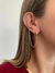 Brinco Argola Com Piercing Fake