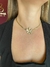 Choker Fita Flor