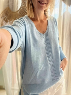 Sweater cielo - comprar online