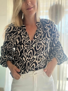 camisa estampada